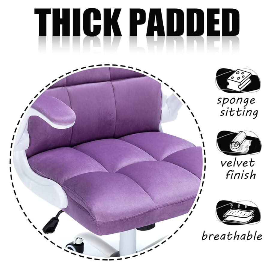 北欧　仏製ベルベット　椅子 Amazon.com: StudioBay Velvet Home Office Desk Chair Comfy